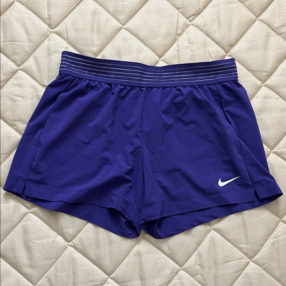 Nike Women's Deep Blue Athletic Shorts